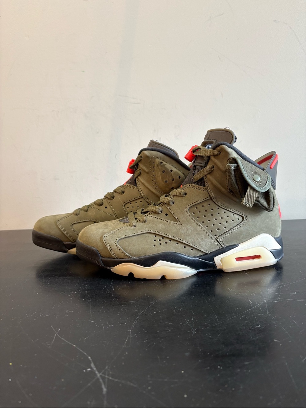 Nike Jordan 6 Retro Travis Scott Olive
